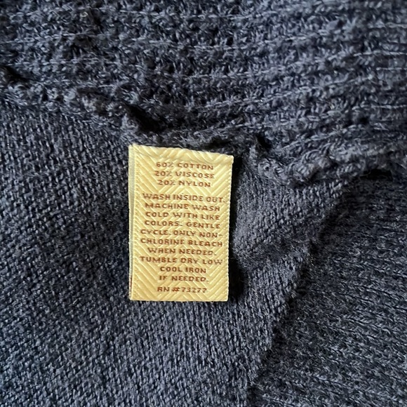 Sonoma Cardigan | Navy | size M | loose collar - Picture 4 of 7